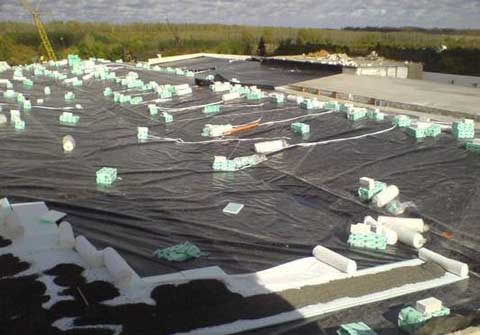 гидроизоляция инверсионной кровли