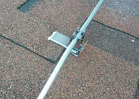 молниезащита мягкой крыши