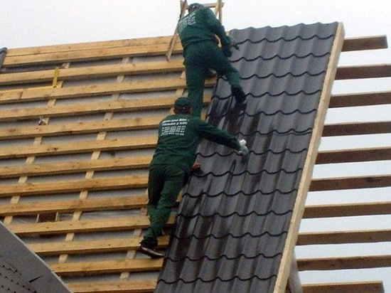 укладка листов