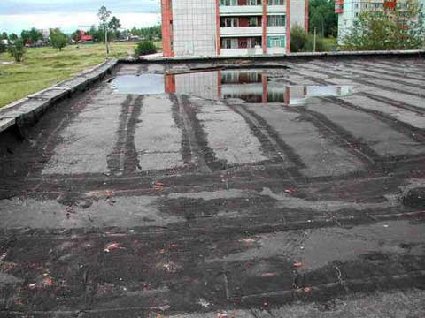 протечки на плоской кровле