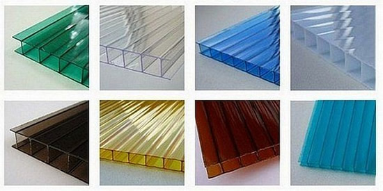 Цветные панели для крыши