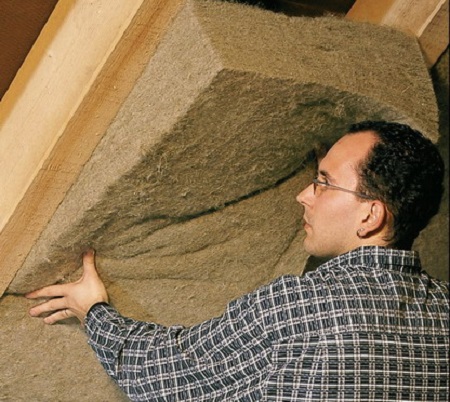 Теплоизоляция скатной крыши